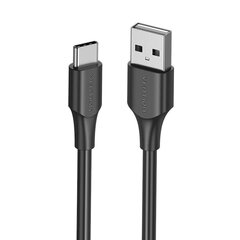 USB 2.0 A to USB-C 3A Cable Vention CTHBH 2m Black цена и информация | Borofone 43757-uniw | hansapost.ee