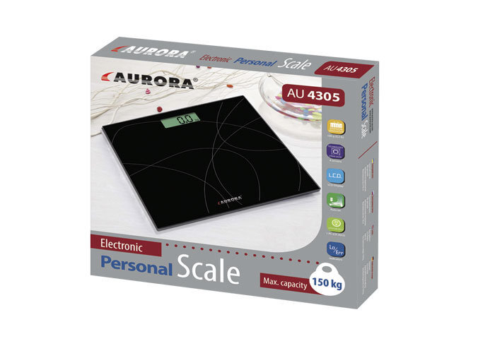Aurora AU4305 hind ja info | Kaalud, vannitoakaalud ja pagasikaalud | hansapost.ee