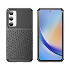 Бронированный чехол Thunder Case для Samsung Galaxy A55 - черный цена и информация | Чехлы для телефонов | hansapost.ee