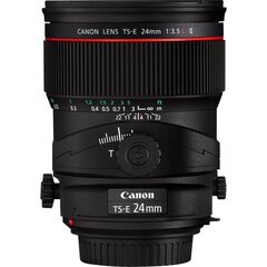 Canon TS-E 24mm f/3.5L II цена и информация | Объективы | hansapost.ee