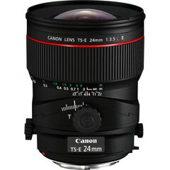 Canon TS-E 24mm f/3.5L II hind ja info | Fotoaparaatide objektiivid | hansapost.ee