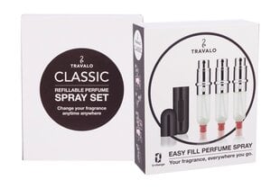 Täidetav parfüümipudel Travalo Travalo Classic HD naistele/meestele 3 x 5 ml hind ja info | Kosmeetikakotid ja meigipeeglid | hansapost.ee