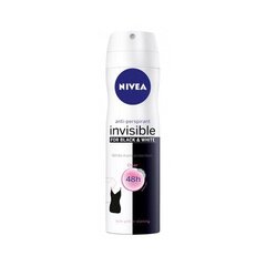 Deodorant Nivea Antiperspirant Spray Invisible Black & White Clear Mini, 100 ml цена и информация | Дезодоранты | hansapost.ee