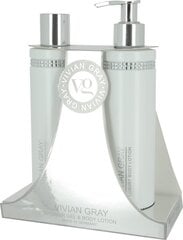 Komplekt Vivian Grey Crystals White luxury: kehakreem, 250 ml + dušigeel, 250 ml hind ja info | Vivian Gray Kehahooldustooted | hansapost.ee