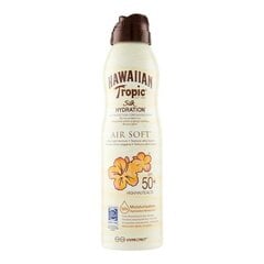 Päikesesprei Silk Hydration Hawaiian Tropic Nourishing Spf 50 (220 ml) hind ja info | Hawaiian Tropic Parfüümid, lõhnad ja kosmeetika | hansapost.ee