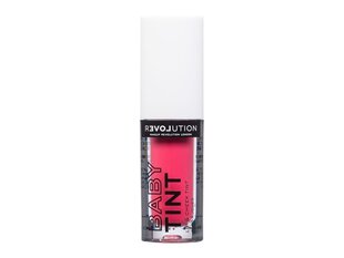 Жидкая краска для губ и щек Makeup Revolution Relove Baby Tint Lip & Cheek Tint, 1.4 мл, Fuchsia цена и информация | Помады, бальзамы, блеск для губ | hansapost.ee