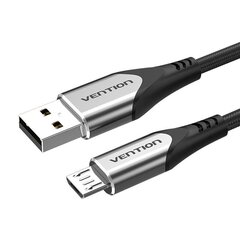 USB 2.0 A to Micro-B 3A cable 1.5m Vention COAHG gray цена и информация | Borofone 43757-uniw | hansapost.ee