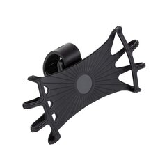 Swivel silicone bike holder - black цена и информация | Держатели для телефонов | hansapost.ee