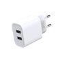 XO wall charger CE02C 2x USB 2,1A white hind ja info | Laadijad mobiiltelefonidele | hansapost.ee