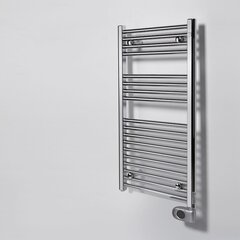 Elektriline vannitoa radiaator Zehnder Aura PBECZ-080-40 / MQ, 80x40cm, kroomi värv hind ja info | Zehnder Vannitoasisustus | hansapost.ee