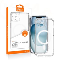 Vmax Acrylic Anti-drop Mag case for iPhone 15 6,1" transparent цена и информация | Чехлы для телефонов | hansapost.ee