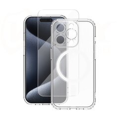 Vmax set Mag case + glass 2,5D premium for iPhone 15 Pro Max 6,7" цена и информация | Чехлы для телефонов | hansapost.ee