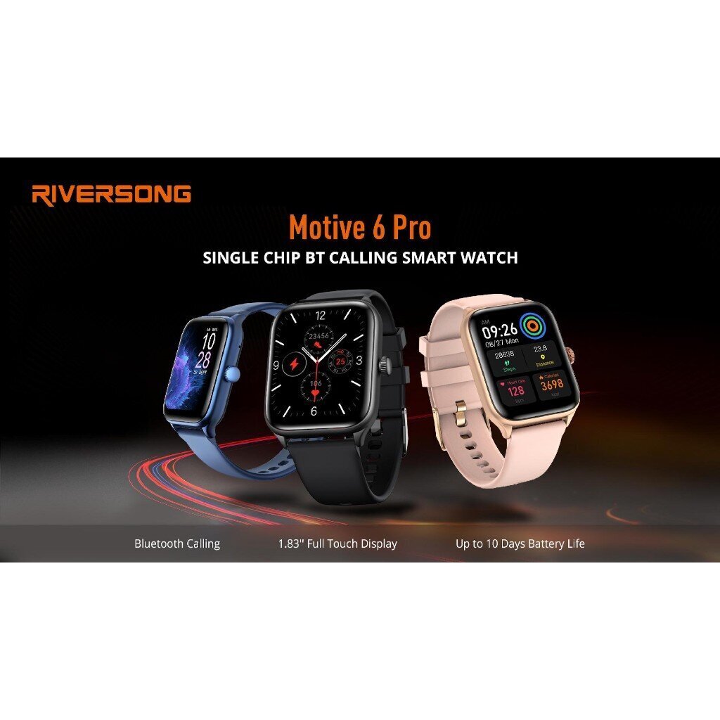 Riversong Motive 6 Pro SW62 Space Grey hind ja info | Nutikellad, laste nutikellad | hansapost.ee