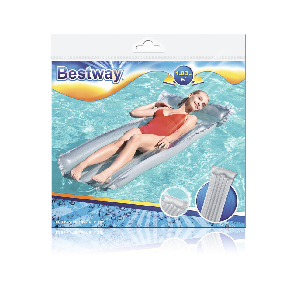 Täispuhutav ujumismadrats Bestway 44013, 183x76 cm hind ja info | Täispuhutavad madratsid ja mööbel | hansapost.ee