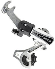 Задний переключатель передач Shimano Tourney RD-TY21B Adapter 6-speed цена и информация | Другие запчасти для велосипеда | hansapost.ee