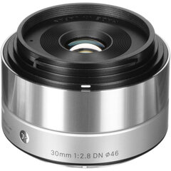 Sigma 30 мм F2.8 DN, Micro Four Thirds, Silver цена и информация | Объективы | hansapost.ee