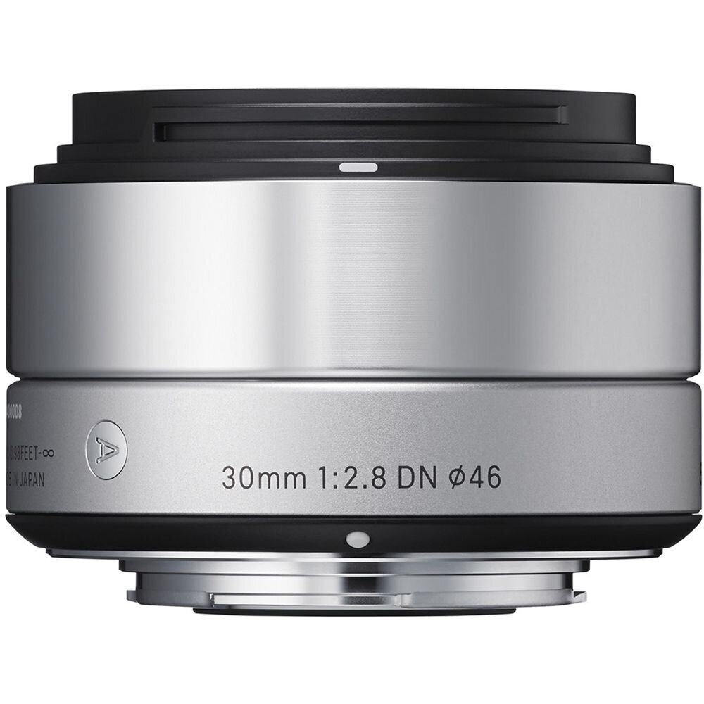 Sigma 30mm F2.8 DN, Micro Four Thirds, Silver цена и информация | Fotoaparaatide objektiivid | hansapost.ee