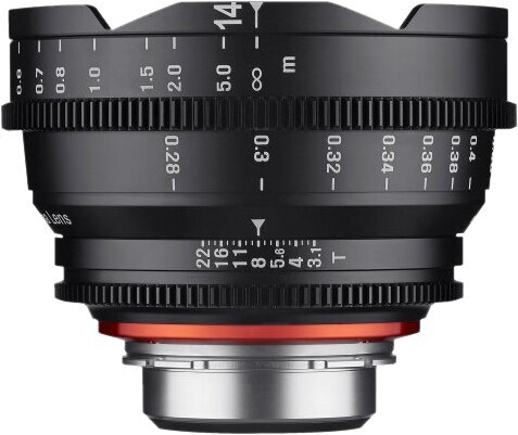 SAMYANG Xeen 14mm T3.1 Canon EF hind ja info | Fotoaparaatide objektiivid | hansapost.ee