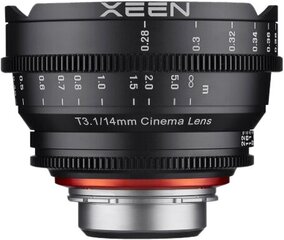 SAMYANG Xeen 14mm T3.1 Canon EF цена и информация | Samyang Мобильные телефоны, Фото и Видео | hansapost.ee