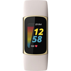 Товар с повреждением. Fitbit Charge 5 Lunar White/Soft Gold FB421GLWT цена и информация | Товары с повреждениями | hansapost.ee