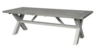 Уличный стол Marina XL 250x100x77 см, серый цена и информация | Садовые столы, столики | hansapost.ee