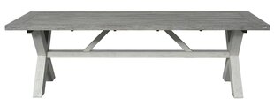 Välilaud Marina XL 250x100x77 cm, hall price and information | Garden tables | hansapost.ee