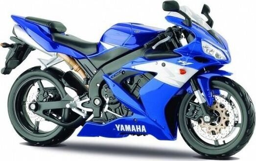 Mootorratta mudel Maisto Yamaha YZF-R1, 1/12 цена и информация | Mänguasjad poistele | hansapost.ee