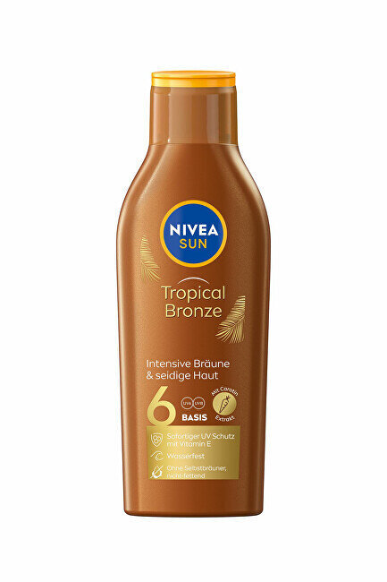 Päikesekaitsekreem Nivea Lotion SPF 6 Sun Beta Carotene, 200 ml цена и информация | Päikesekaitse ja päevitusjärgsed kreemid | hansapost.ee