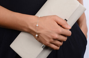 Pärliga käevõru naistele JwL Luxury Pearls JL0353 hind ja info | Käeketid ja käevõrud | hansapost.ee