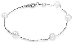 JwL Luxury Pearls Браслет из тонкого жемчуга JL0353 цена и информация | Женские браслеты | hansapost.ee