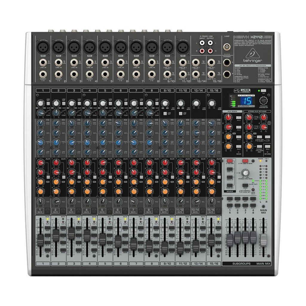 Behringer Xenyx X2442USB hind ja info | DJ puldid ja helipuldid | hansapost.ee