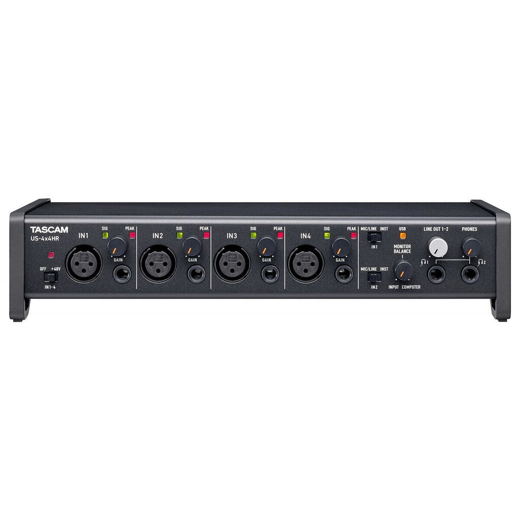 Audio interface Tascam US-4X4HR цена и информация | Muusikainstrumentide tarvikud | hansapost.ee