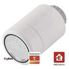 Radiaatori termostaatventiil GoSmart Emos, ZigBee цена и информация | Сенсорика | hansapost.ee