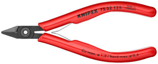 Lõikur 75 22 125 Cu max Ø1,3mm, teras max 0.3mm; Knipex hind ja info | Käsitööriistad | hansapost.ee