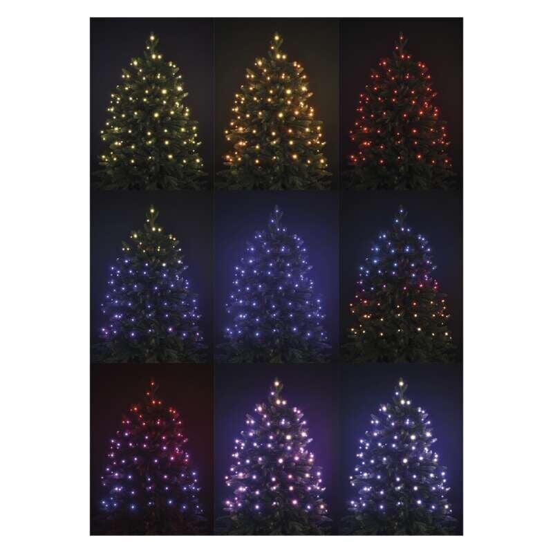 Mitmevärviline jõulutulede valguskett 96 LED, 10 m, IP44 Timer RGB, pult цена и информация | Jõulutuled | hansapost.ee