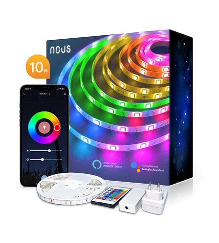 Nutikas RGB Wifi Led riba F2, 20 m, Tuya / Smart Life цена и информация | Valgusribad ja LED ribad | hansapost.ee