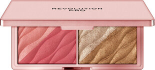 Põsepuna palett Revolution Pro Eternal Rose Cheek Palette Pink Lust, 10 g цена и информация | Бронзеры (бронзаторы), румяна | hansapost.ee