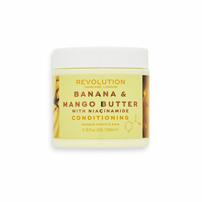 Juuksemask Revolution Haircare Banaani- ja mangovõi, 200ml hind ja info | Juuksemaskid, õlid ja seerumid | hansapost.ee