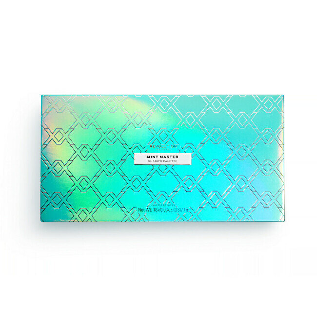 Lauvärvipalett Luxx Mint Master Shadow Palette, 18 g hind ja info | Lauvärvid, ripsmetušid ja silmapliiatsid | hansapost.ee