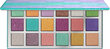 Lauvärvipalett Luxx Mint Master Shadow Palette, 18 g цена и информация | Lauvärvid, ripsmetušid ja silmapliiatsid | hansapost.ee