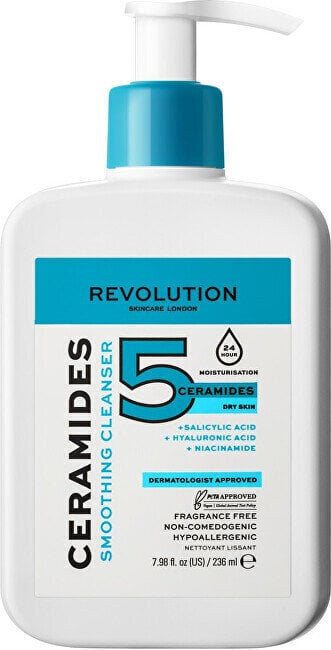 Pesuvahend Revolution Skincare Ceramides Soothing Cleanser, 236ml цена и информация | Näopuhastusvahendid | hansapost.ee