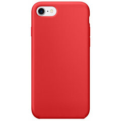 Tagakaaned Evelatus    Apple    iPhone 8 Plus/7 Plus Silicone Case    Red hind ja info | Telefonide kaitsekaaned ja -ümbrised | hansapost.ee