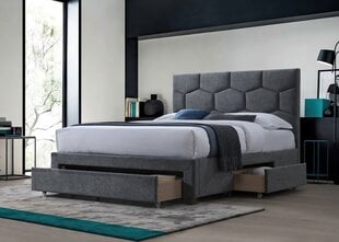 Кровать Halmar Harriet 160, 160x200 см, серая цена и информация | Кровати | hansapost.ee
