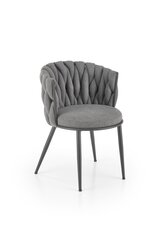 Набор из 2-х стульев Halmar K516, серый/черный цена и информация | Стулья для кухни и столовой | hansapost.ee