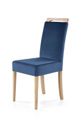 2 tooli komplekt Halmar Clarion, sinine/pruun hind ja info | Köögitoolid, söögitoolid | hansapost.ee