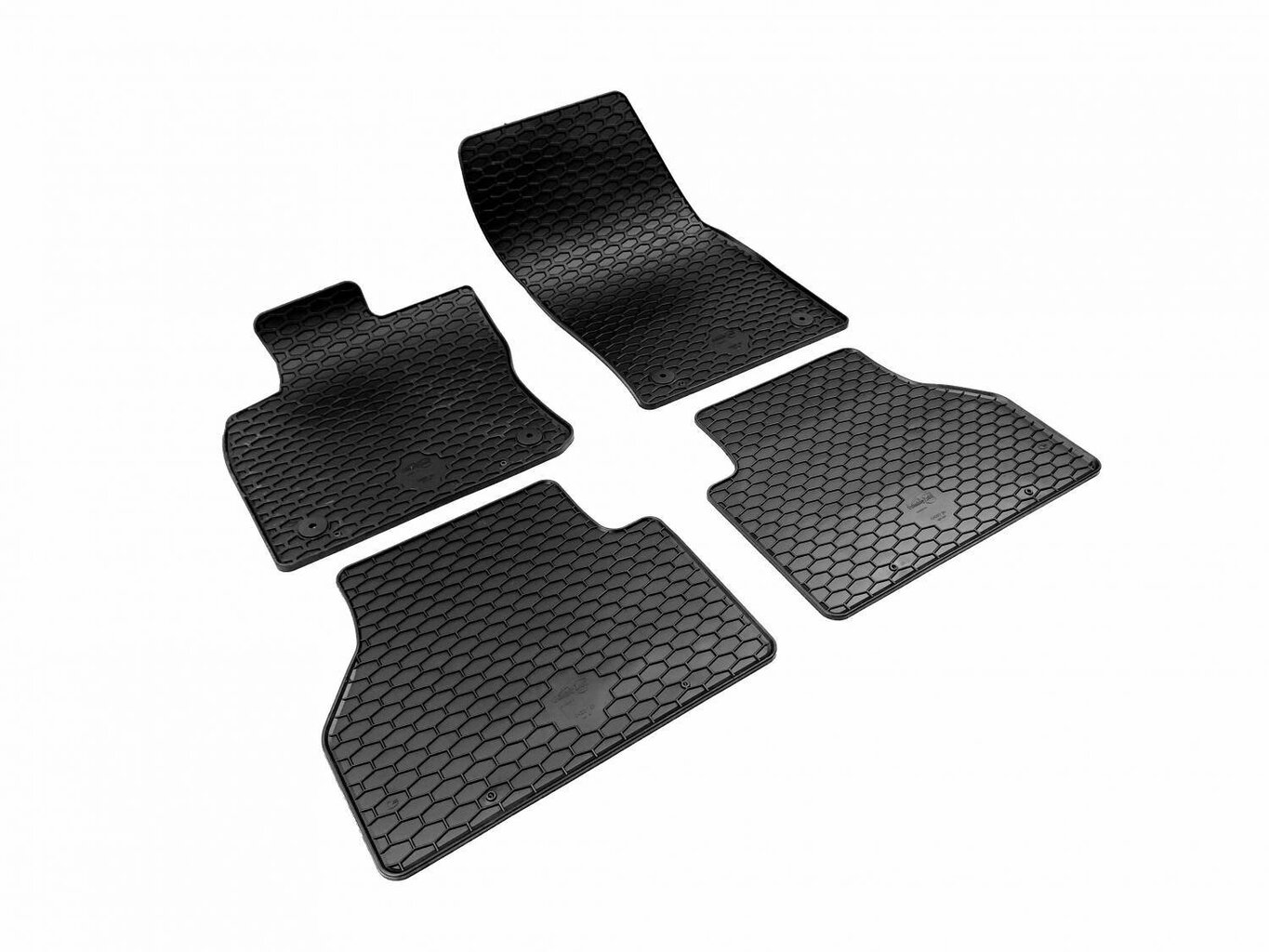 Automatid VOLKSWAGEN CADDY 2020-> 4pcs. black/ 222394 цена и информация | Kummimatid | hansapost.ee