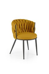Набор из 2-х стульев Halmar K516, желтый/черный цена и информация | Стулья для кухни и столовой | hansapost.ee