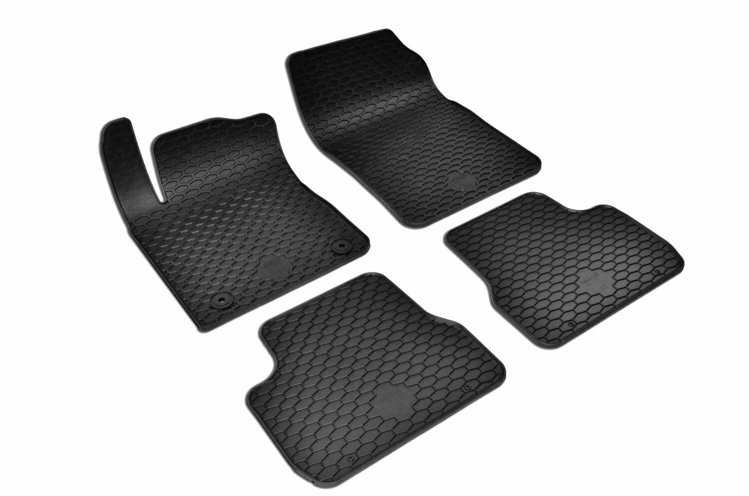 Kummist automatid CITROEN C3 2017-> 4pcs. black/ 222174 hind ja info | Kummimatid | hansapost.ee