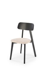 2 tooli komplekt Halmar Hylo, beež/must hind ja info | Köögitoolid, söögitoolid | hansapost.ee