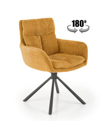 Набор из 2-х стульев Halmar K495, желтый цена и информация | Стулья для кухни и столовой | hansapost.ee